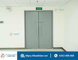 Báo giá cửa chống cháy Thành Tiến