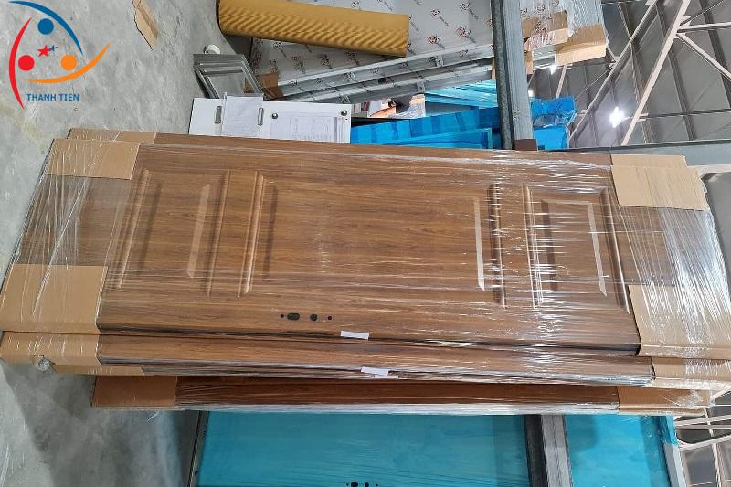 Cửa thép vân gỗ - Hình 8