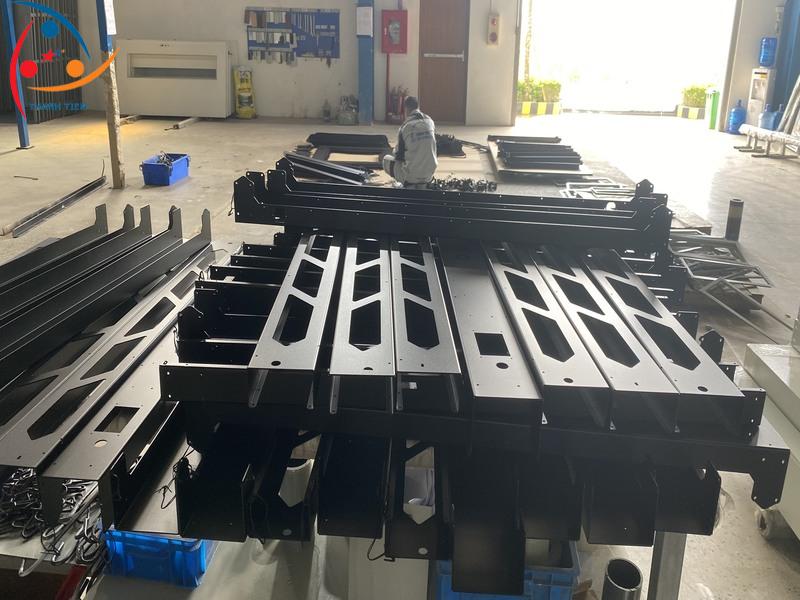 Quá trình gia công tủ sắt sơn tĩnh điện