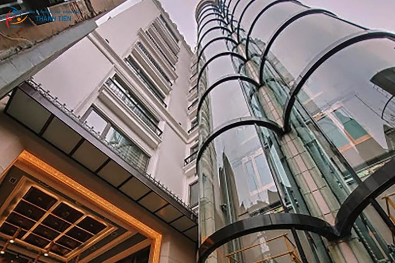 Thang máy ngoài trời đẹp - Mẫu 3