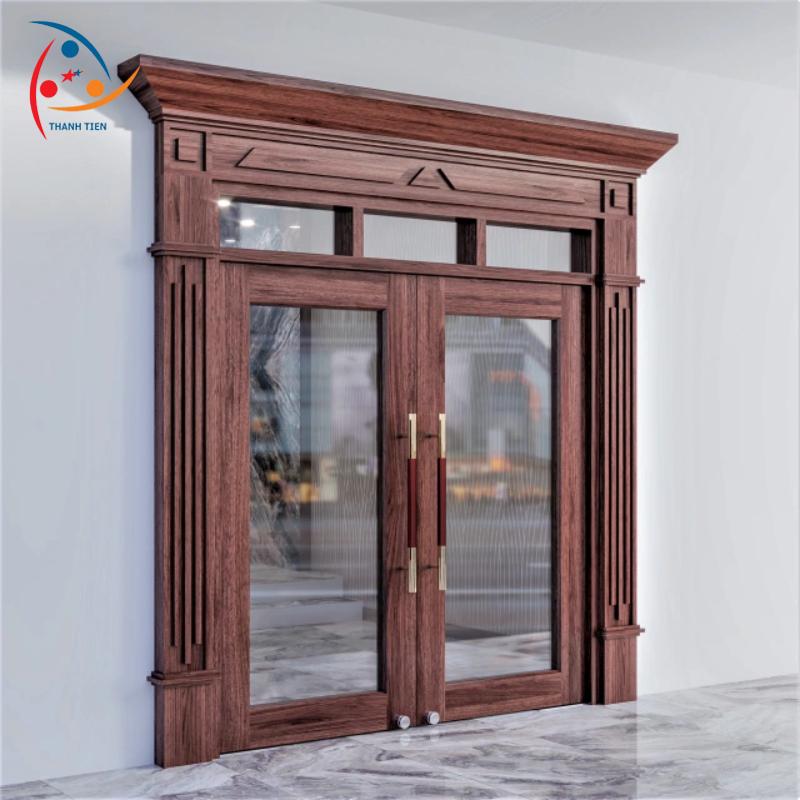 Báo Giá Cửa Thép Vân Gỗ Chi Tiết Giá Rẻ Tại Xưởng 2023 - ảnh 4