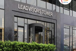 Thi công lắp đặt cửa kính chống cháy tại công trình Leadvisors Tower
