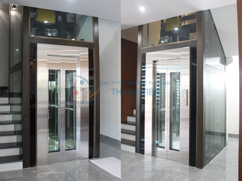 Thang máy gia dình chuẩn hiện đại