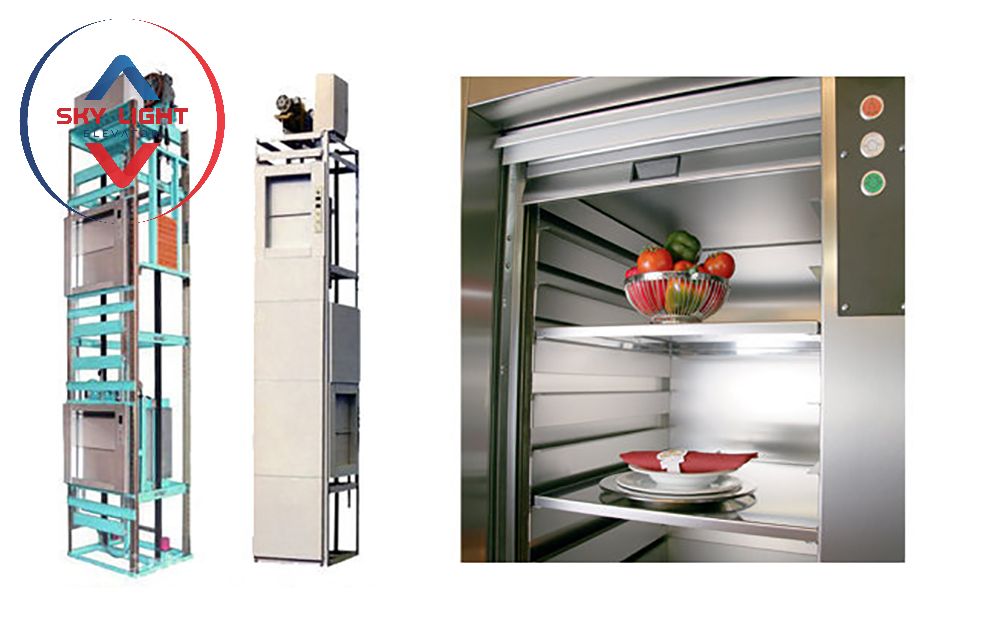 Thang máy tải thực phẩm - Hình 2