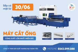 HOT!!! MÁY CẮT ỐNG CÔNG SUẤT LỚN NHẤT MIỀN BẮC SẮP TRÌNH LÀNG