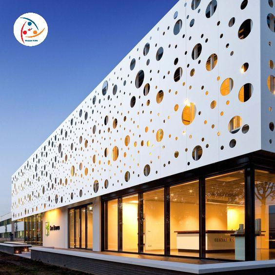 Tấm ốp nhôm đục lỗ ưu điểm