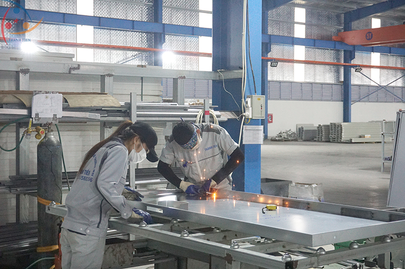 Hàn hoàn thiện sản phẩm 