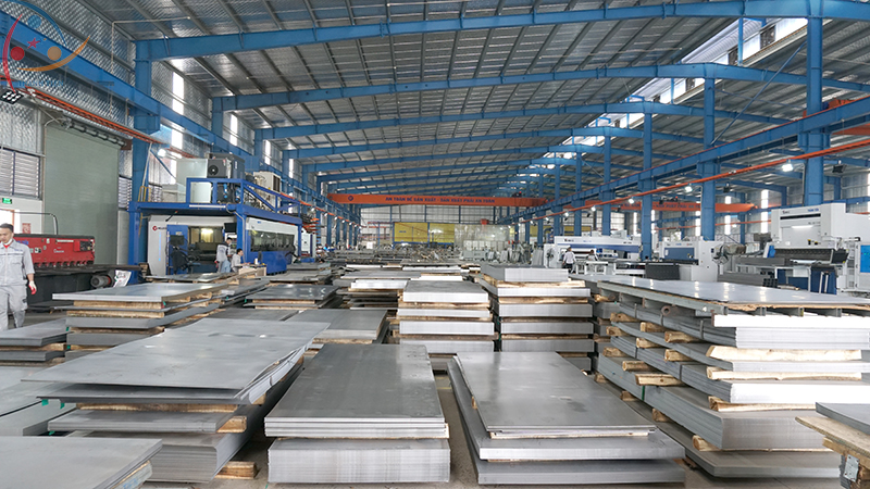 Xưởng gia công kim loại tại Thành Tiến
