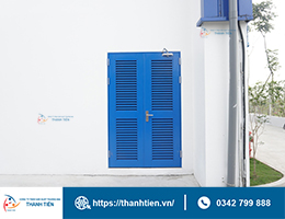 Cửa chớp thép Thành Tiến – Giá tại xưởng