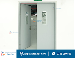 Báo giá cửa thép công nghiệp mới nhất 2026