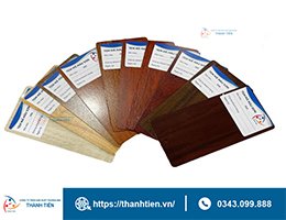 Bảng màu sơn vân gỗ mới nhất – độc quyền Thành Tiến