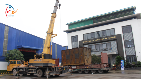 Máy được tập kết và bàn giao