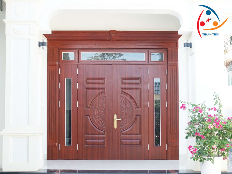 Màu vân gỗ cửa thép chống cháy được tạo ra thế nào?