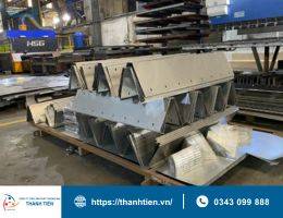 Gia công máng xối inox theo yêu cầu chất lượng cao