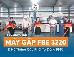 Thành Tiến: Cắt Băng Khánh Thành Máy Bẻ Và Cấp Phôi Tự Động 100%