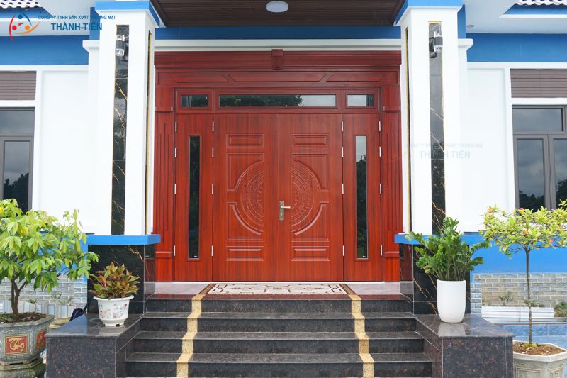 Cửa thép vân gỗ là gì?