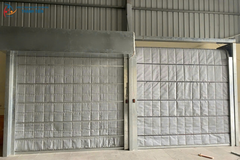 Một số sản phẩm màn cuốn chống cháy Thành Tiến sản xuất 