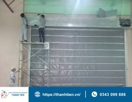 Xưởng sản xuất màn cuốn chống cháy Hồ Chí Minh đạt chuẩn PCCC