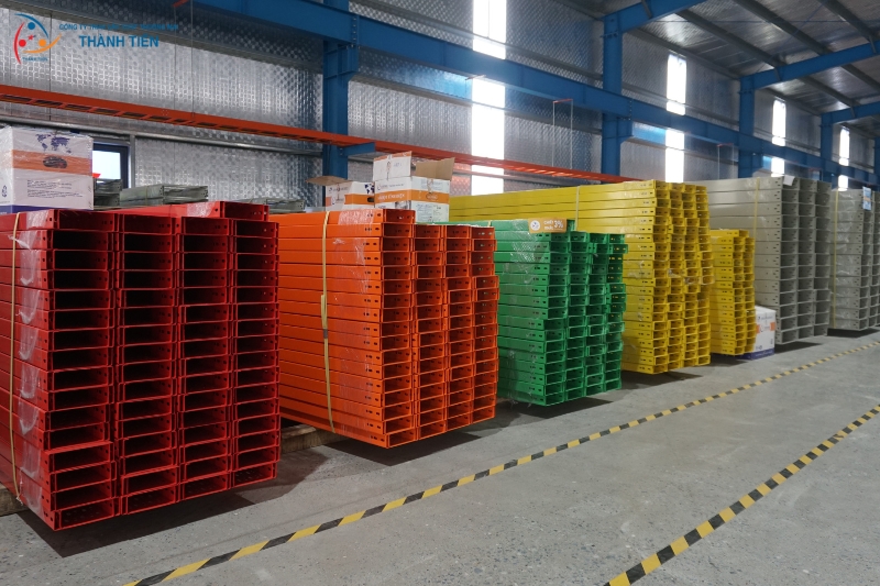 Ưu điểm của máng cáp sơn tĩnh điện