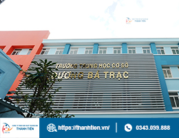 Khám phá 65 bộ cửa chống cháy Thành Tiến – Lá chắn PCCC tại trường THCS Dương Bá Trạc, Tp.HCM