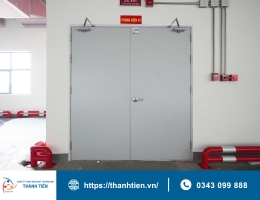 Top 3 mẫu cửa chống cháy đạt chuẩn PCCC đẹp và an toàn