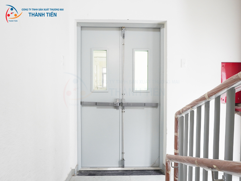 Cửa chống cháy trong thực tế