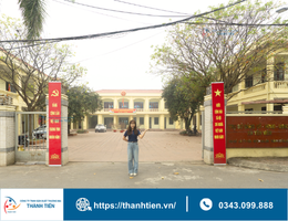 Thành Tiến nâng tầm thương hiệu với 40 bộ cửa thép tại UBND xã Yên Viên – Hà Nội